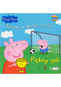 Świnka Peppa 11 Zabawy w Wielkie Sprawy Piękny gol
