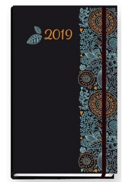 Terminarz 2019 CLARET czarny
