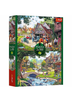 Puzzle 2x500 Sielankowe życie MGL 37494