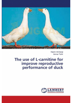 The use of L-carnitine for improve reproductive performance of duck