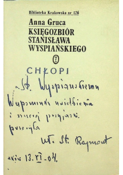 Księgozbiór Stanisława Wyspiańskiego