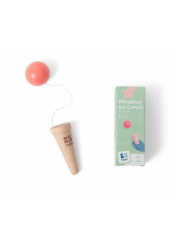 Drewniana kendama Lody