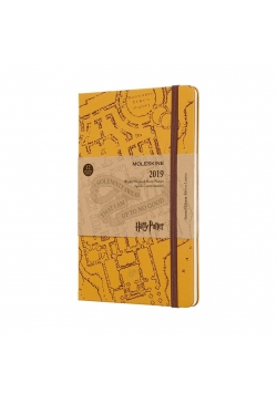 Kalendarz 2019 tyg.12ML tw. beż. Harry Potter