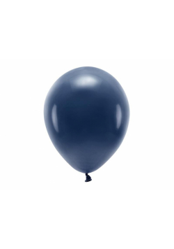 Balony Eco pastelowe granatowe 30cm