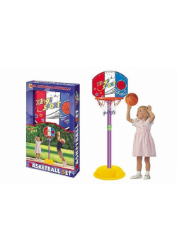 Koszykówka 134cm z piłką 14cm