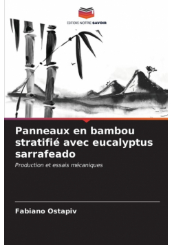 Panneaux en bambou stratifié avec eucalyptus sarrafeado