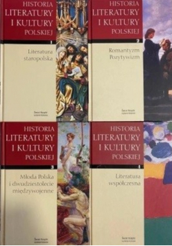 Historia Literatury i Kultury Polskiej Tom 1 do 4