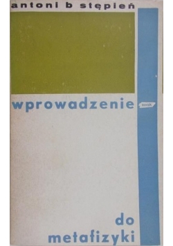 Wprowadzenie do metafizyki