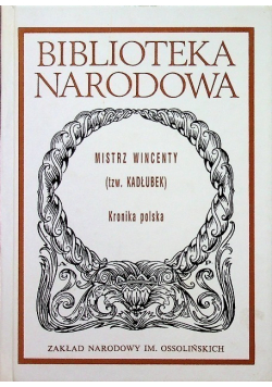 Kadłubek Kronika polska