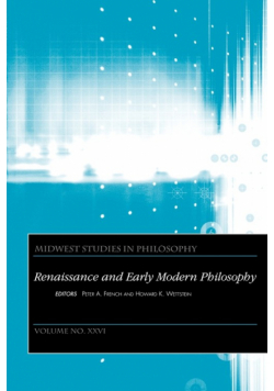 Renaissance Early Philosophy V26