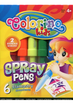 Flamastry dmuchane Colorino Kids 6 sztuk