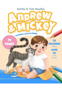 Andrew and Mickey's Coloring & Activity Book for Toddlers