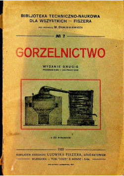 Gorzelnictwo 1923 r.