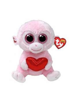 Beanie Boos Gigi - małpka z sercem 15cm
