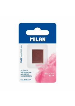 Farba akwarelowa w kostce róż hibiskusa MILAN