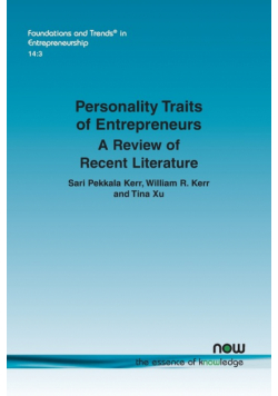 Personality Traits of Entrepreneurs