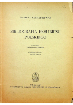 Bibliografia ekslibrisu Polskiego
