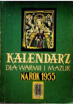 Kalendarz dla Warmii i Mazur na rok 1955