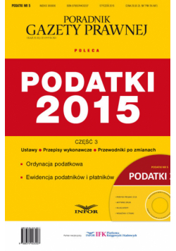 Podatki 2015. Zmiany część 3 nr. 5