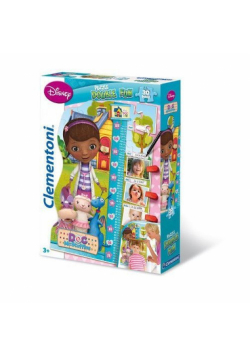 Puzzle 30 elementów Maxi Miarka Doc McStuffins