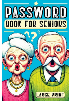 Password Book for Seniors