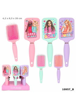 Szczotka do włosów Top Model 1 sztuka mix wzorów 10957B
