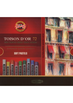 Pastele suche Toison D'Or 72 sztuki