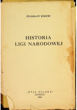 Historia Ligi Narodowej Okres 1887 - 1907