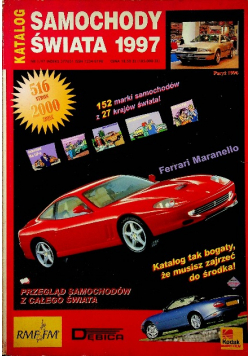 Katalog samochody świata nr 1 / 97