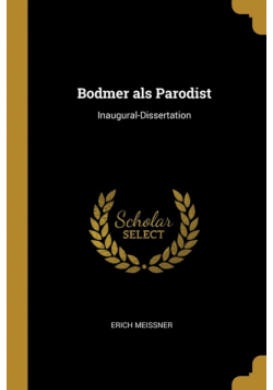Bodmer als Parodist