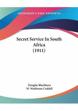 Secret Service In South Africa (1911)