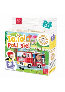 Puzzle malucha. Io, io! Pali się!