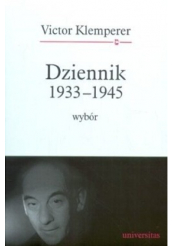 Klemperer Dziennik 1933 - 1945
