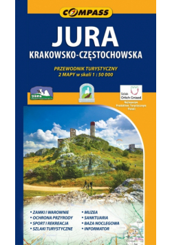 Jura Krakowsko-Częstochowska Przewodnik turystyczny i 2 mapy w skali 1:50000
