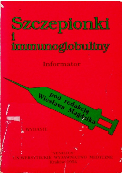 Szczepionki i immunoglobuliny