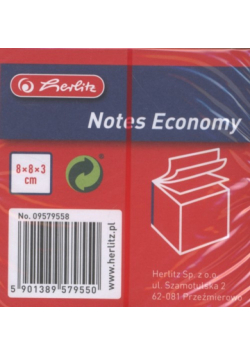 Notes kostka Economy 8x8x3 cm