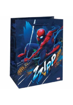 Torba papierowa Spiderman - mała 10 sztuk