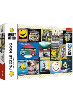 Trefl puzzle 1000 Żyj pozytywnie Smiley with fee