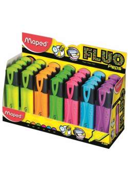 Zakreślacz fluo peps mix kolorów display