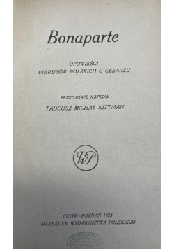 Bonaparte 1923 r.
