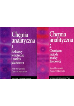 Chemia analityczna Tom I i II