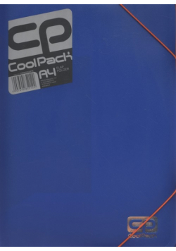Teczka z gumką A4 Cool Pack Blue Neon