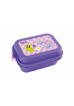 Lunch box plastikowy z przegródką Smile