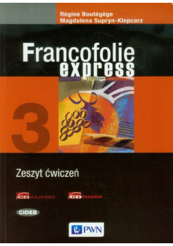 Francofolie express 3 Zeszyt ćwiczeń z 2 płytami CD