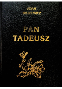 Pan Tadeusz 12 Ksiąg Miniatura