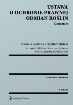 Ustawa o ochronie prawnej odmian roślin Komentarz