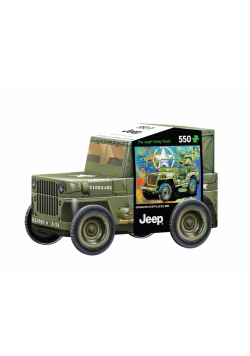 Puzzle 550 TIN Military Jeep 8551-5598