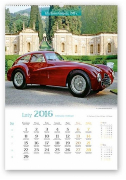 Kalendarz 2016 RW Samochody retro