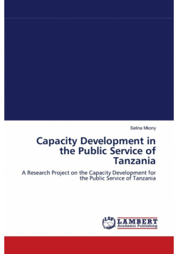 Capacity Development in the Public Service of Tanzania