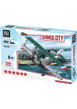 Klocki Blocki Samoloty 402 elementy